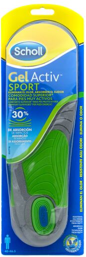 Gel Activ Sport Innersulor för män 42-48