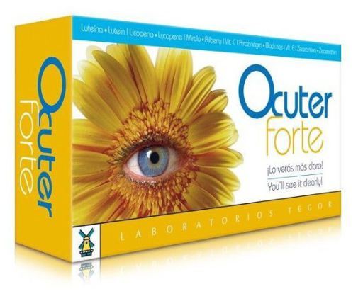 Laboratorios Tegor Ocuter forte 45 tabletter