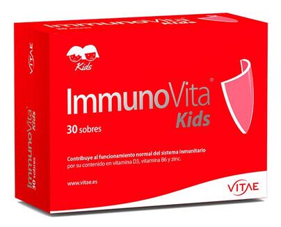 Inmunovita kosttillskott f&ouml;r barn 30 p&aring;sar
