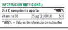 Vitamin D3 25 mcg 1000 IE 100 tabletter