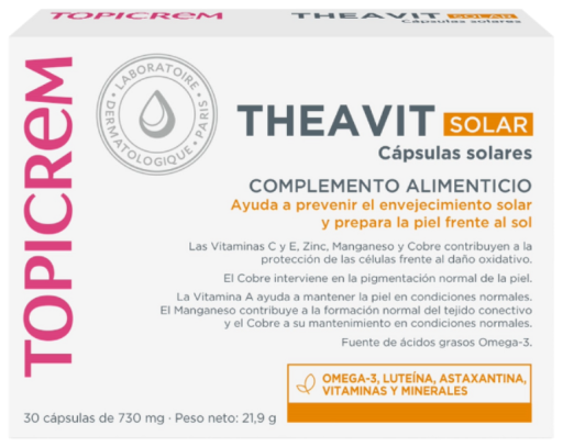 Topicrem Theavit Solar 30 kapslar