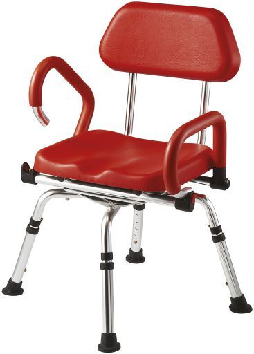 Garcia 1880 Vridbar badrumsstol i aluminium