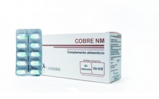 Nutrici&oacute;n M&eacute;dica Koppar Nm 60 Kapslar
