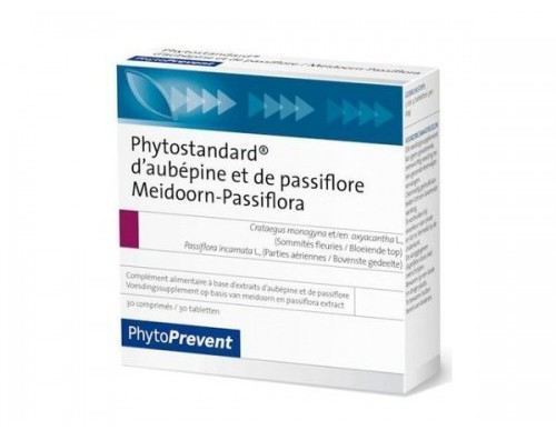 Hagtorn Phytostandard Passionflower 30 tabletter