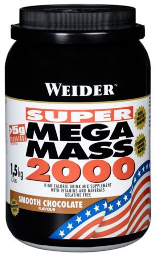 Mega Mass 2000 Choklad 1,5 kg