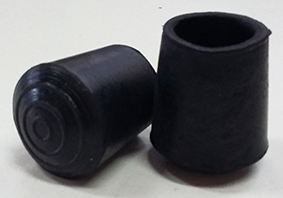 Black Anota Tip Cane Crutch Pack 4 enheter