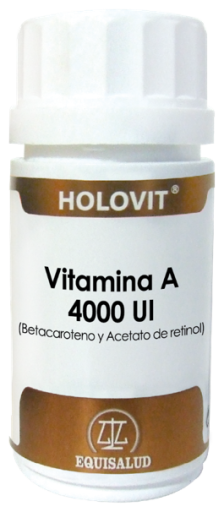 Equisalud Vitamin A Holovit 4000 Iu kapslar