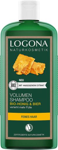 Öl &amp; ekologiskt honungsvolymschampo