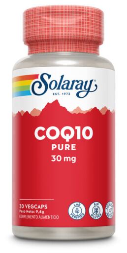Solaray Rent koenzym CoQ-10 30 mg 30 vegetabiliska kapslar