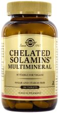 Multimineral Solamins Chelated Minerals Tabletter
