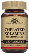 Multimineral Solamins Chelated Minerals Tabletter