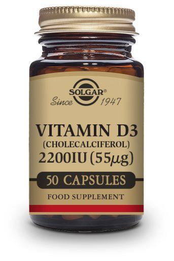 Vitamin D3 2200 iu (55 μg) (Cholecalciferol) 100 kapslar