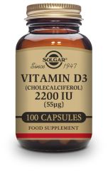 Vitamin D3 2200 iu (55 μg) (Cholecalciferol) 100 kapslar