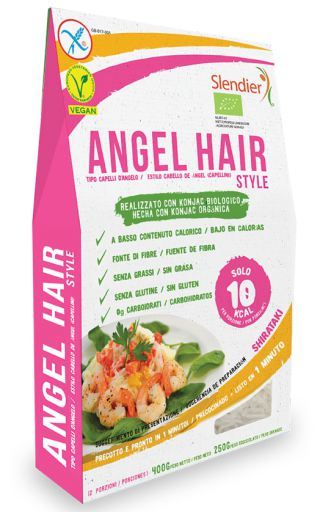 Slendier Ekologiska Konjac Vermicelli Nudlar, 400 Gr