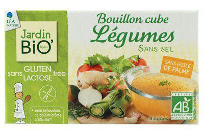 Jardin Bio Gr&ouml;nsaksbuljongt&auml;rning utan tillsatt salt 8 X 9 Gr