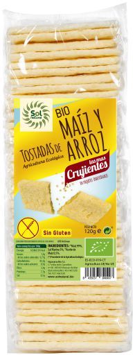 Sol Natural Ekologiskt glutenfritt majs- och risbr&ouml;d 200 g