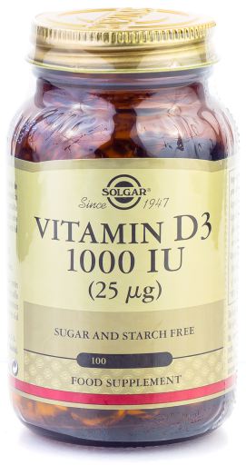 Vitamin D3 1000 IE 100 tabletter