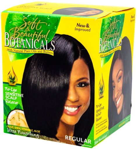 Botanisk Relaxer Kit - Vanlig