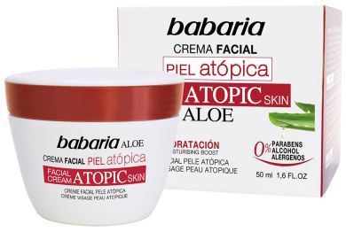 Ansiktskr&auml;m med aloe vera f&ouml;r atopisk hud 50 ml