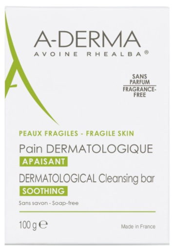 A-DERMA Lugnande dermatologiskt br&ouml;d 100 gr