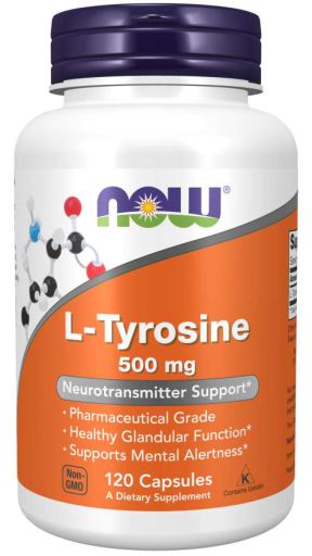 L-tyrosin 500 mg 120 kapslar