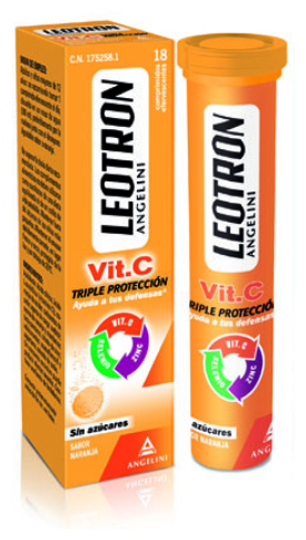 Leotron Vitamin C-tabletter 18 enheter