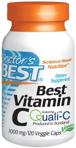 C-vitamin med Quali-C 1000 mg 120 Veggie kapslar