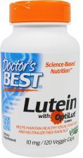 Lutein med Optilut 10 mg 120 vegetabiliska kapslar