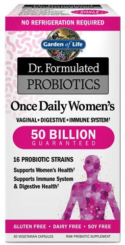 Dr. formulerade probiotika en gång dagligen Kvinnors 30 kapslar