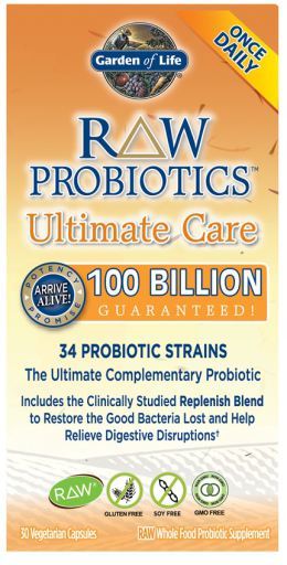 Raw Probiotics Ultimate Care 30 Veggie-kapslar