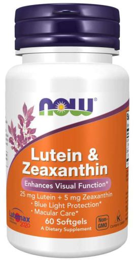 Lutein &amp; Zeaxanthin 60 mjukgel