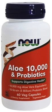 Aloe 10 000 &amp; Probiotika 60 kapslar
