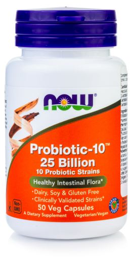 Probiotika-10 25 miljarder 50 kapslar