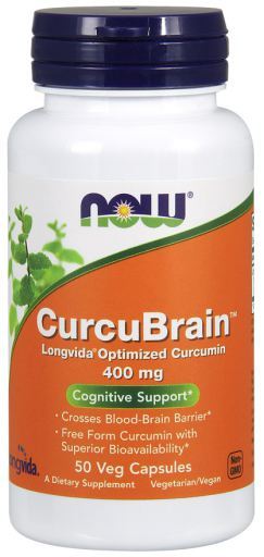 CurcuBrain 400 mg 50 kapslar