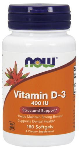 Vitamin D-3 400 Iu 180 Softgels