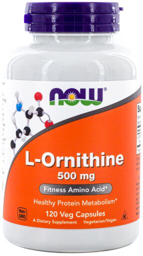 L-Ornithine 500Mg 120 kapslar