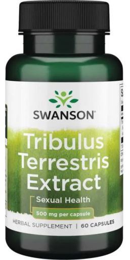 Tribulus Terrestris extrakt 500 mg 60 kapsel