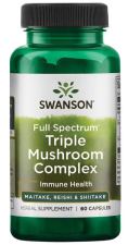 Full Spectrum Triple Mushroom Complex 60 kapslar