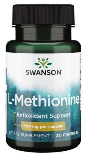 L-Metionin 500 mg 30 kapsel