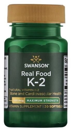 Vitamin K2 Menakinon 7 Från Natto 200 mg 30 kapsel