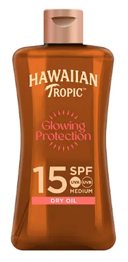 Hawaiian Tropic Gl&ouml;dande skydd Brun utan sol SPF 15 100 ml