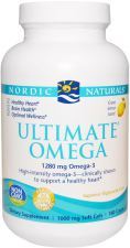 Ultimate Omega 1280 mg Lemon 180 Softgels