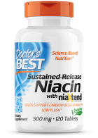 Timerlease Niacin med niaXtend 500 mg 120 tabletter