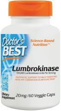 Lumbrokinase 20 mg 60 kapslar