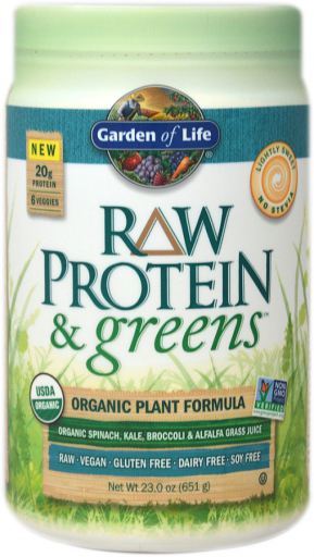 Raw Protein &amp; Greens Lightly Sweet 651 g
