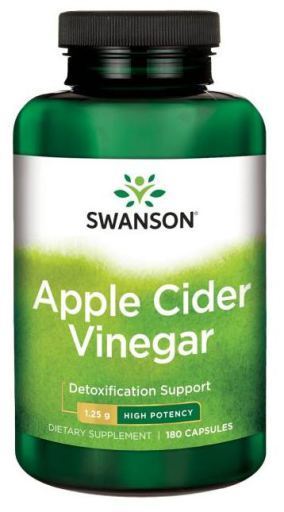 Äppelcidervinäger 625 mg High Potency 180 kapslar