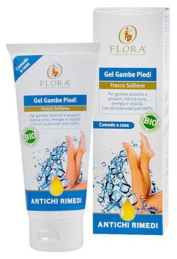 Flora Kall gel f&ouml;r tr&ouml;tta ben och f&ouml;tter 100 ml