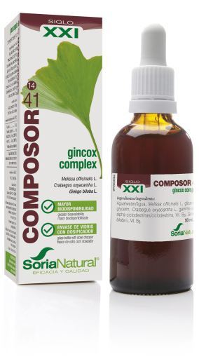 Kompositör 41 Gincox Complex xxi century på 50 ml