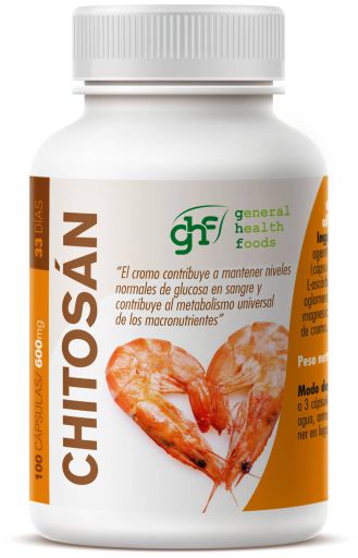 GHF Chitosan 600 mg 100 kapslar