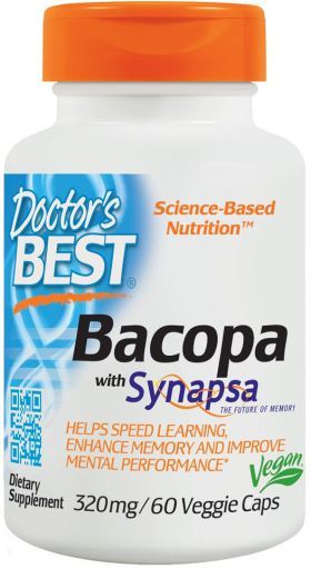 Bacopa med Synapsa 320 mg 60 Veggie-kapslar